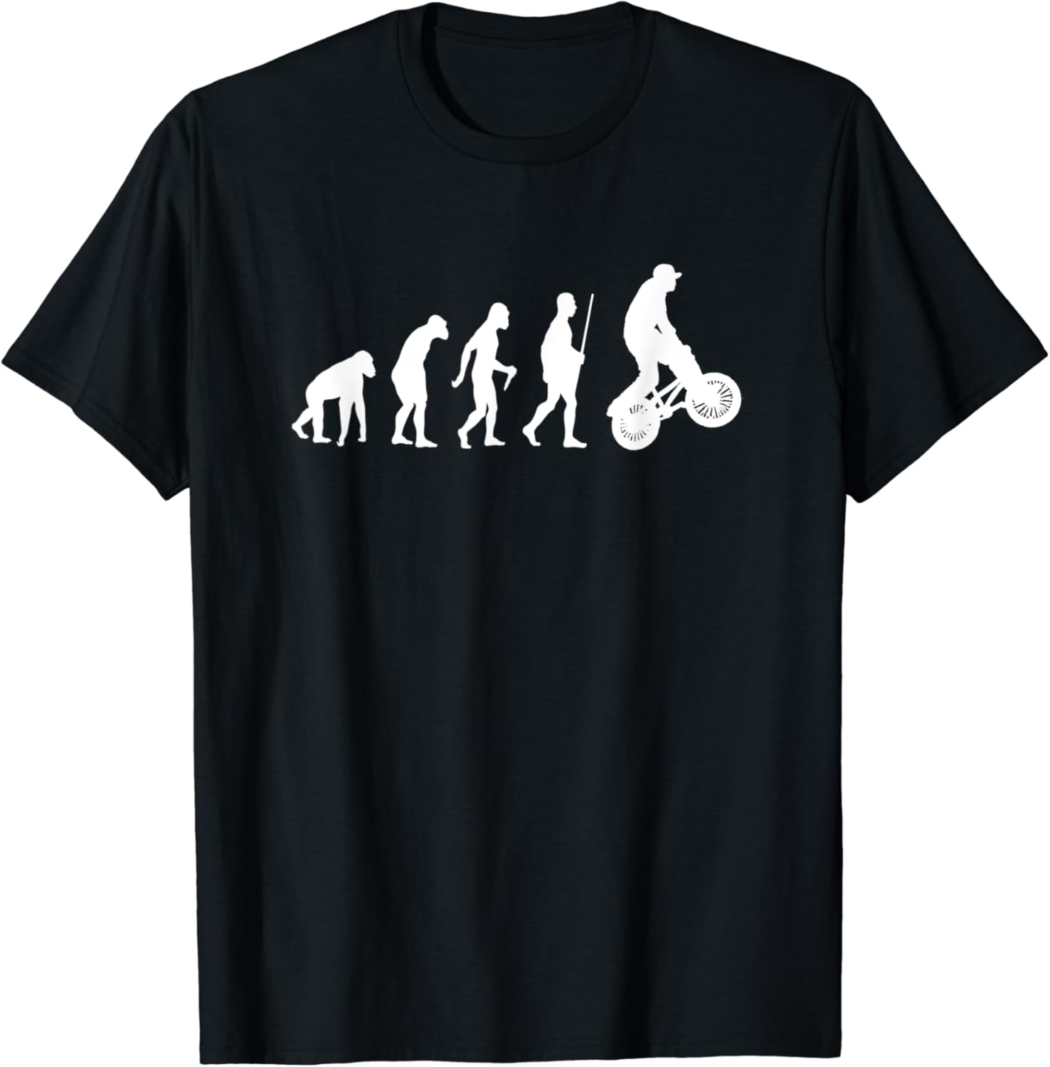 BMX Evolution of BMX Wheelie Trick BMX Bike Gifts TShirt